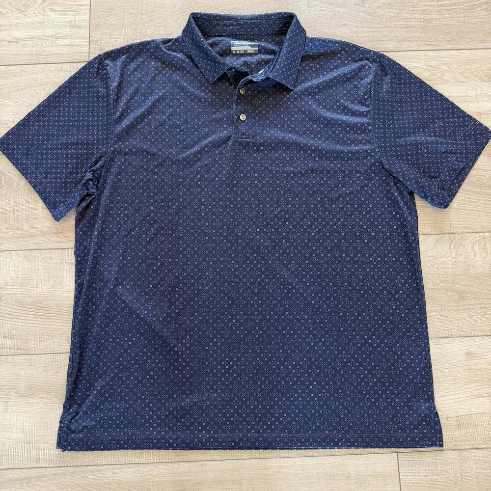 Ben Hogan Performance Mens XL Golf Polo Navy Blue